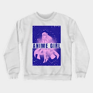 Anime Girl Crewneck Sweatshirt